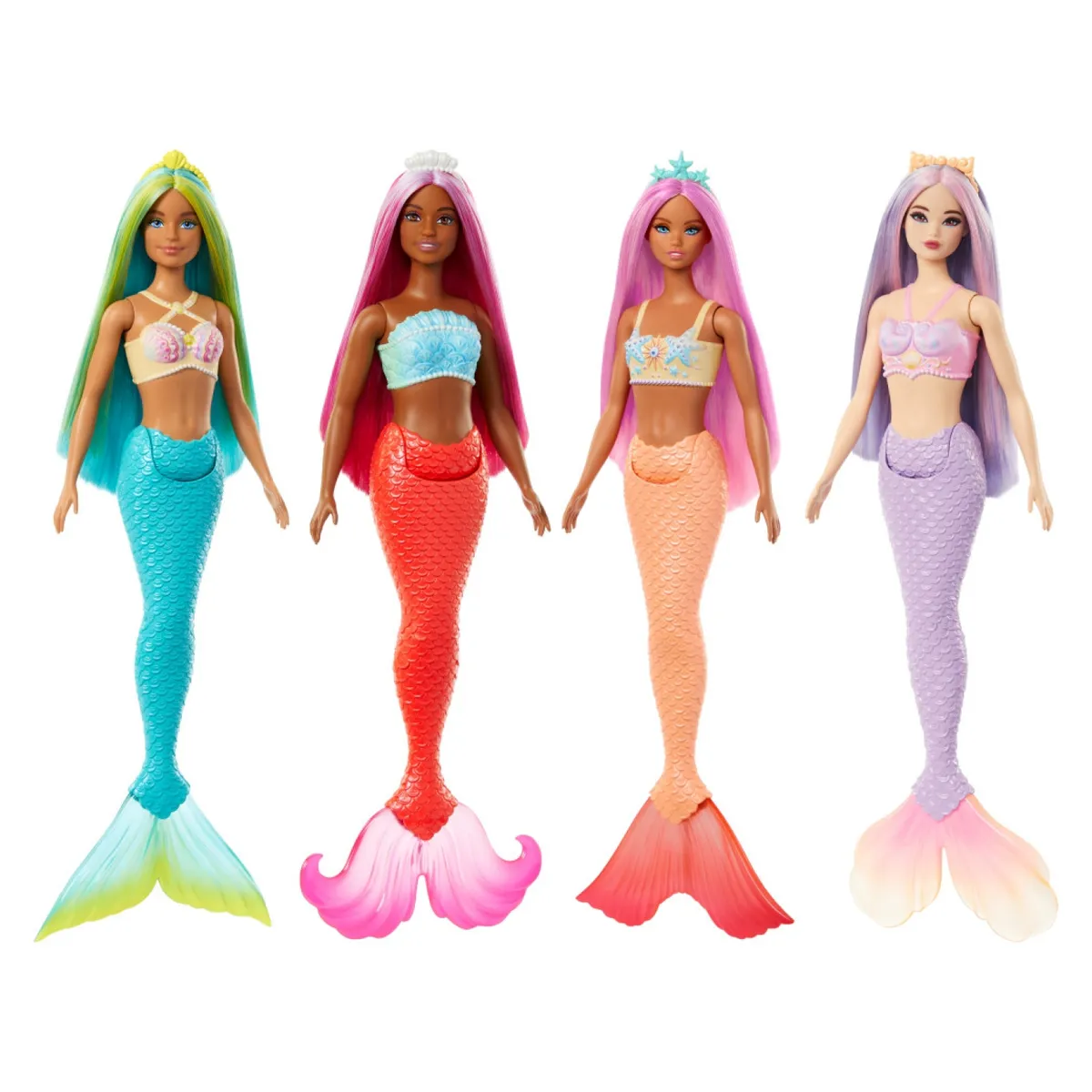 BARBIE - Sirenas Con Cabello De Colores Barbie