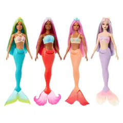 BARBIE - Sirenas Con Cabello De Colores