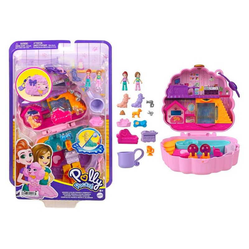 POLLY POCKET - Compacto Spa De Poodle Polly Pocket