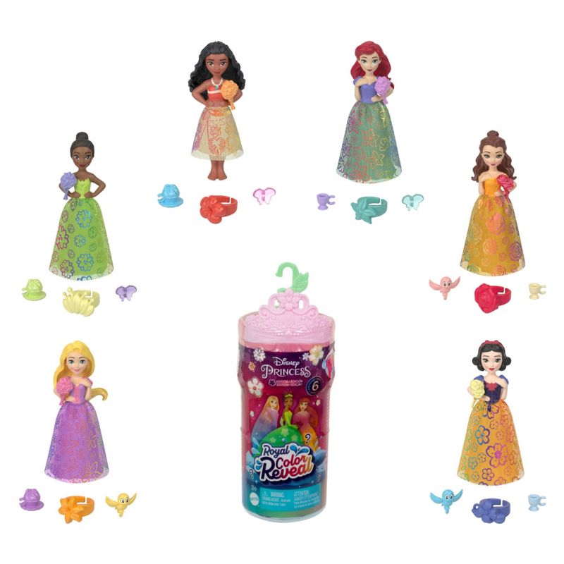 PRINCESAS - Princesa Color Reveal Fiesta Disney Princesas