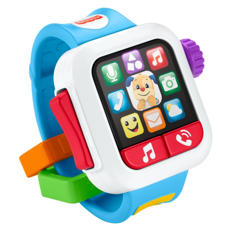 FISHER PRICE - Rie Y Aprende Mi Primer Smartwatch Fisher Price