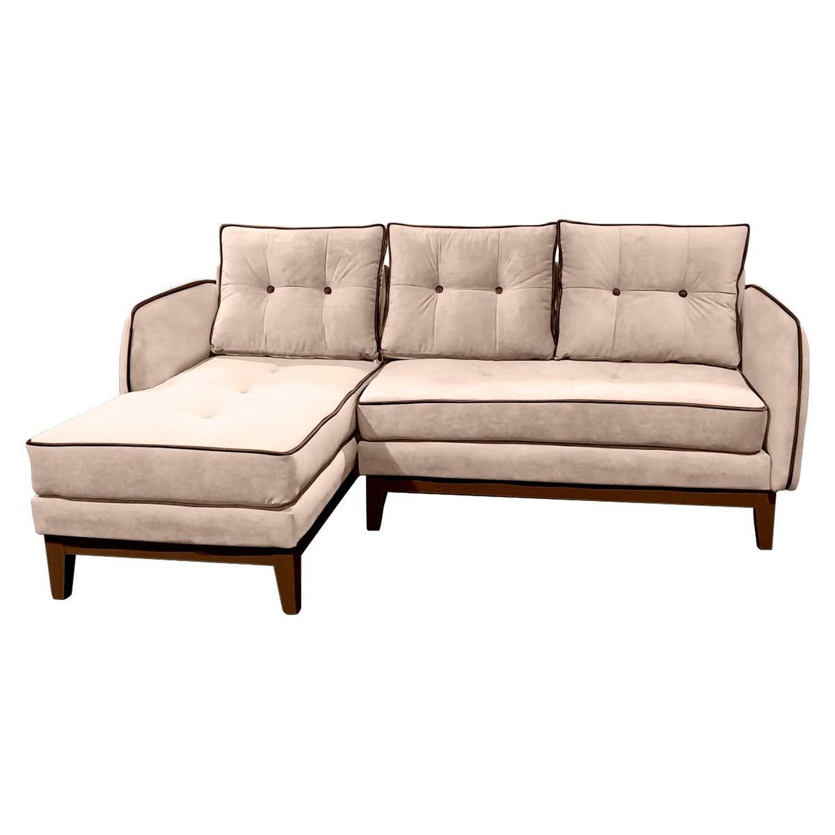 LIVING FACTORY - Sofá Seccional Vintage Izquierdo Living_Factory