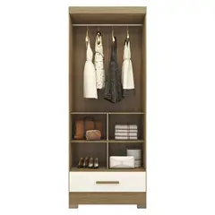 ALTAVISION - Closet Versatile Nat/White 1 Cajón Abierto Altavisión