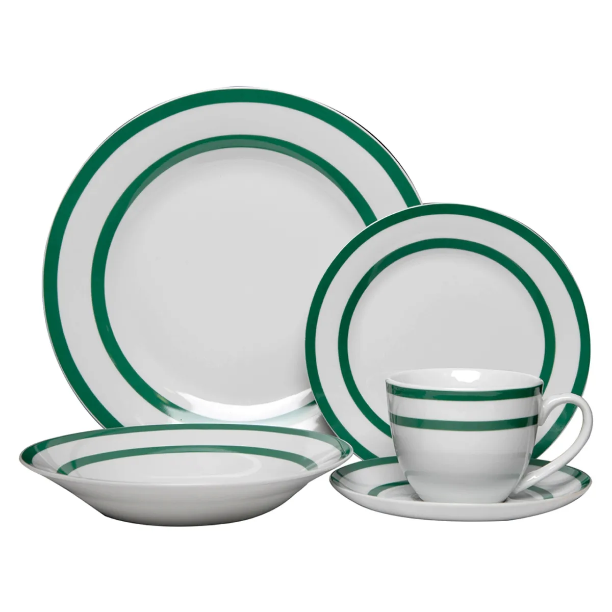 DORAL - Vajilla Royal Porcelana 30 Piezas Doral