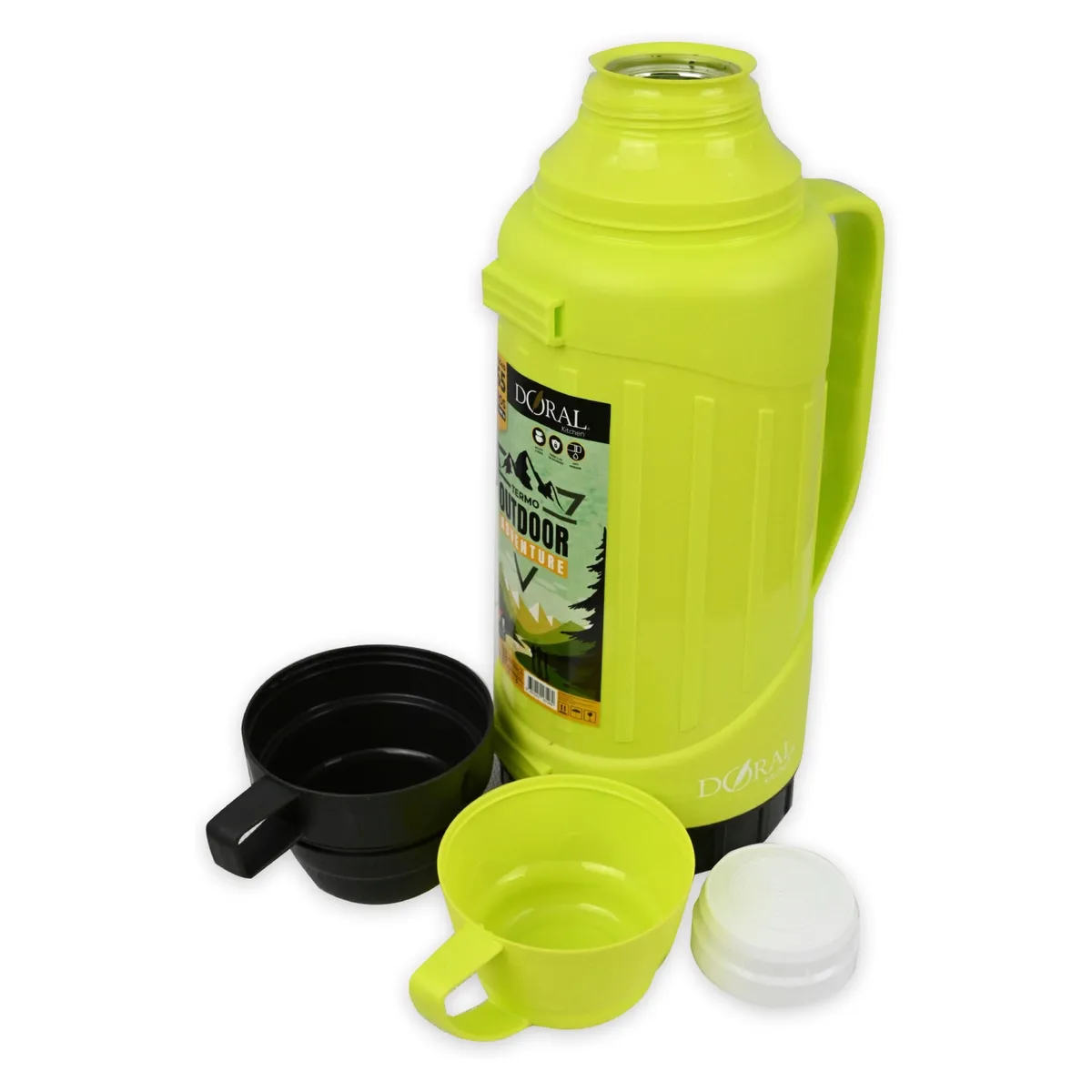 DORAL - Termo Outdoor C/Manilla Adventure 1650 Ml Doral