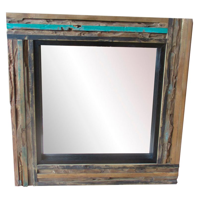 VEKKAHOME - Espejo De Pared 74x74 Cm Vekkahome