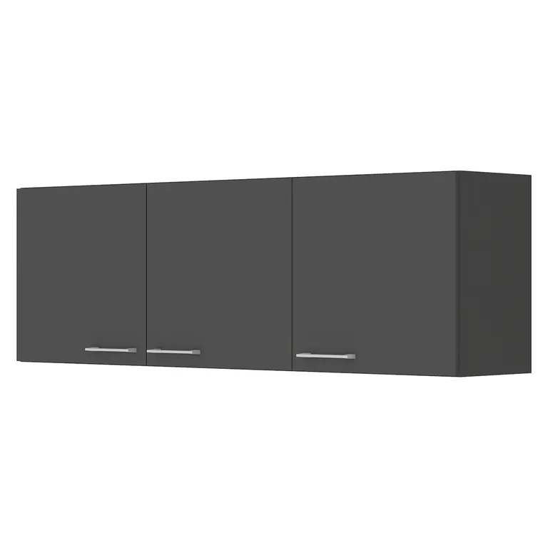 Mueble De Cocina Aéreo Opie Grafito 14O Cm