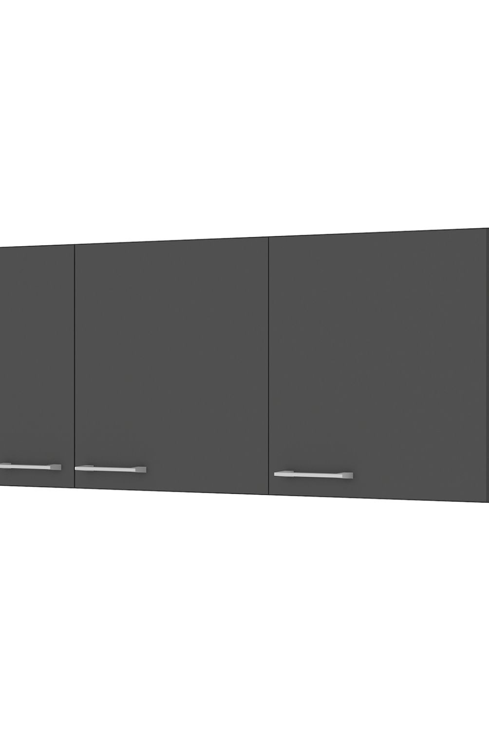 VEKKAHOME - Mueble De Cocina Aéreo Opie Grafito 14O Cm Vekkahome