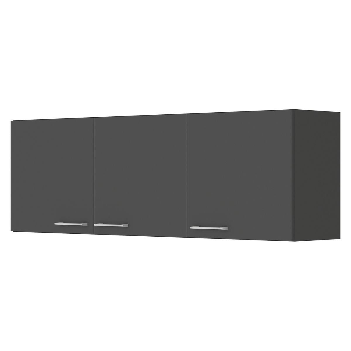 VEKKAHOME - Mueble De Cocina Aéreo Opie Grafito 14O Cm Vekkahome