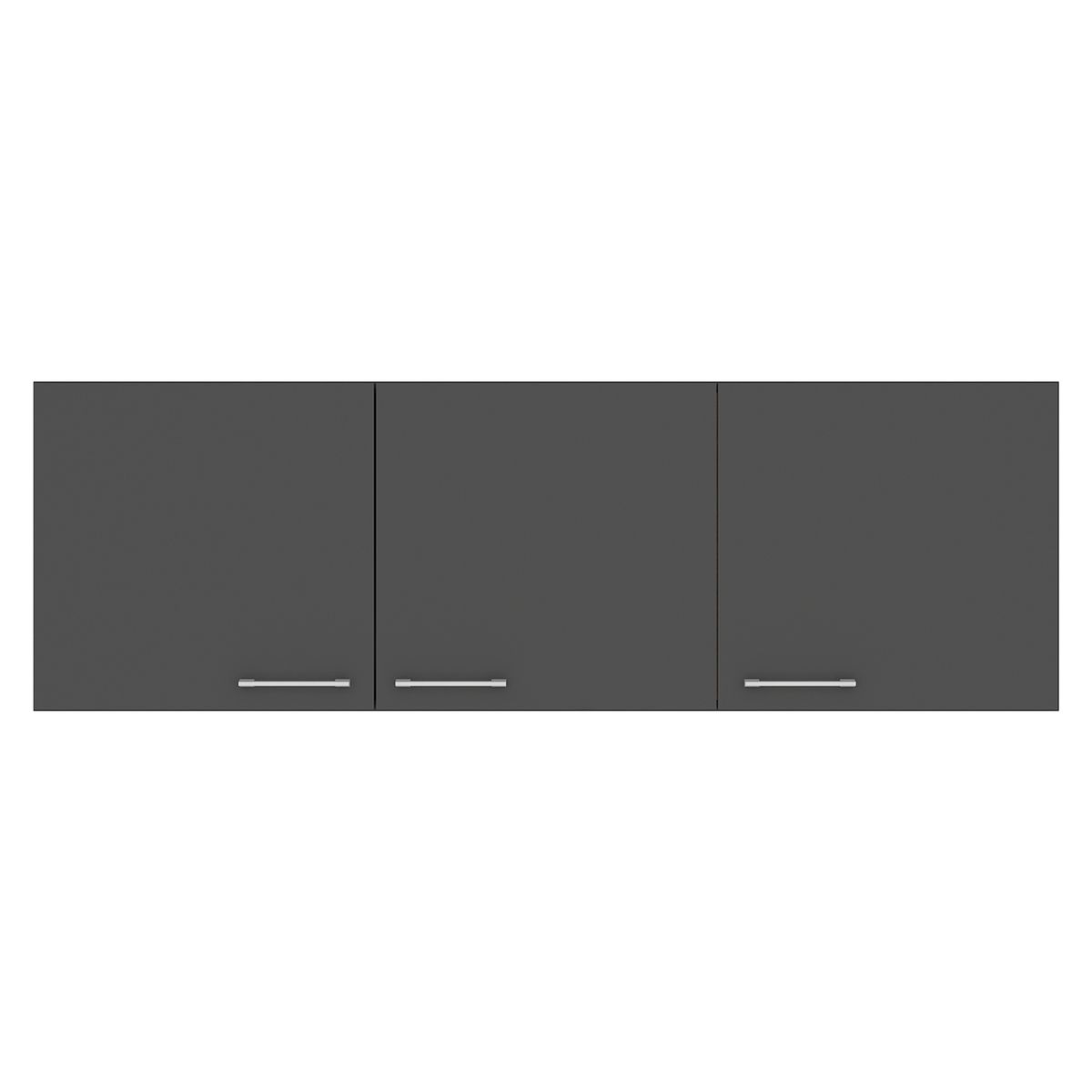 VEKKAHOME - Mueble De Cocina Aéreo Opie Grafito 14O Cm Vekkahome