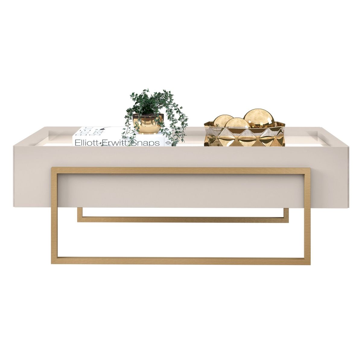VEKKAHOME - Mesa De Centro Pilar Vekkahome
