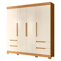 Clóset Vivacce Light 4 Puertas + 4 Cajones