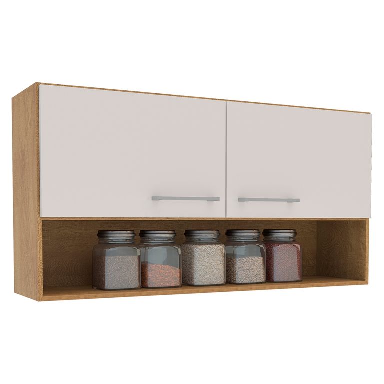 VEKKAHOME Mueble Aereo New Evandro 105