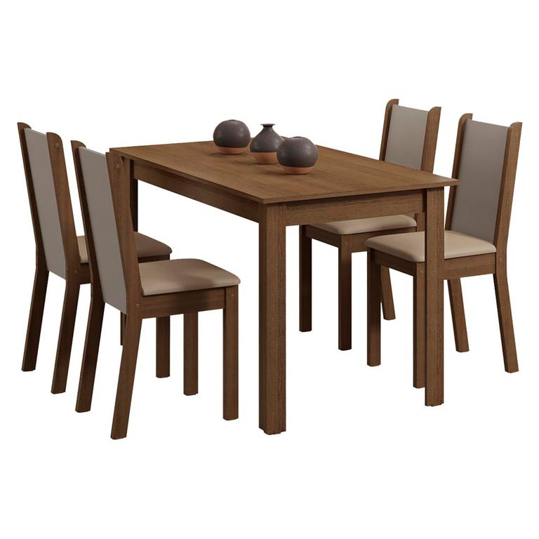 VEKKAHOME Juego De Comedor Pia Leone