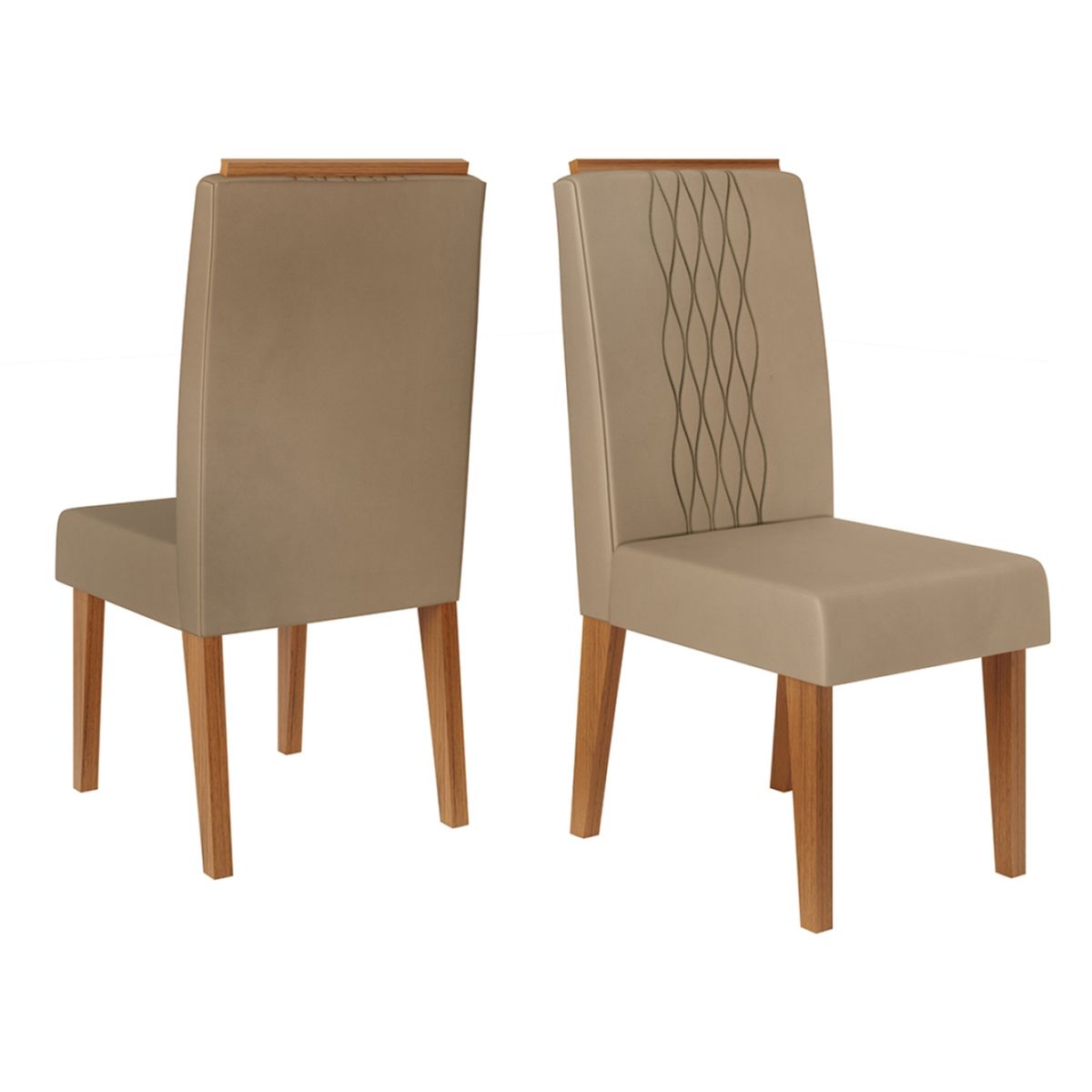 VEKKAHOME - Juego De Comedor Italia Lia 8 Puestos Vekkahome