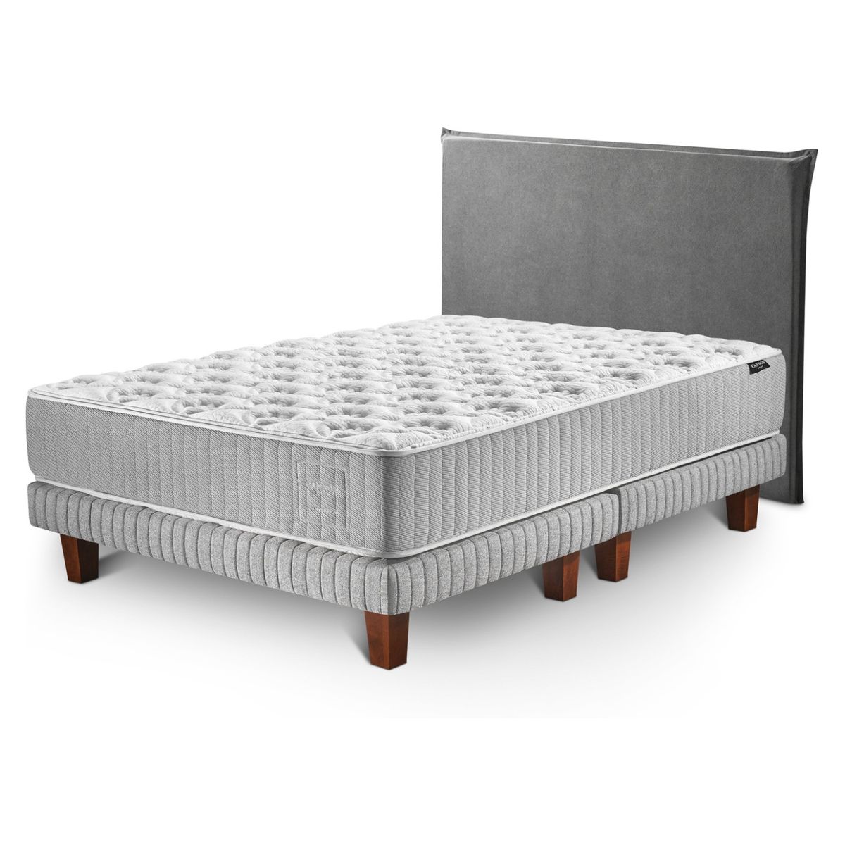 CANNON - Cama Europea Hybrid Cotton King + Respaldo Cannon