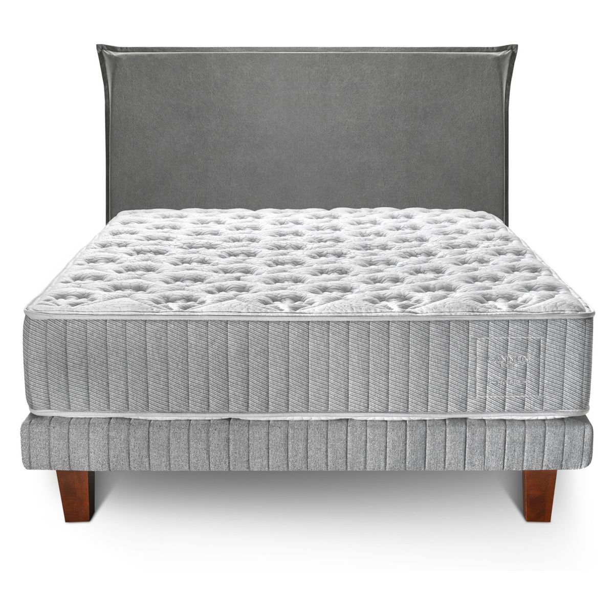 CANNON - Cama Europea Hybrid Cotton King + Respaldo Cannon