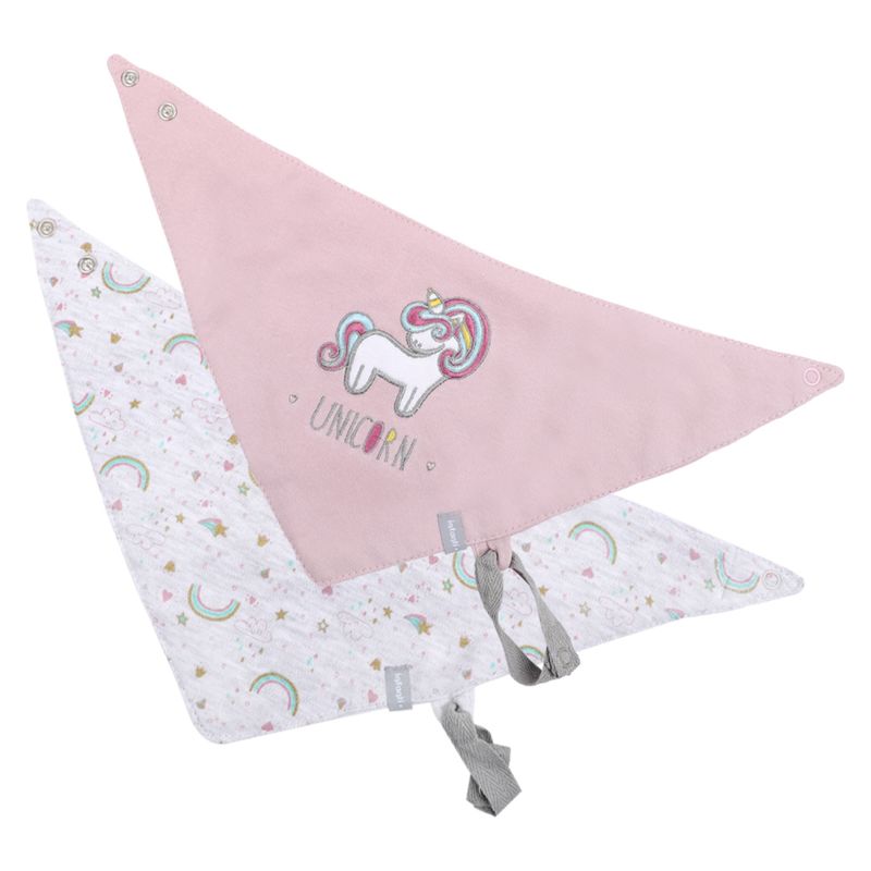 INFANTI - Bipack Baberos Impermeable Unicornio Infanti
