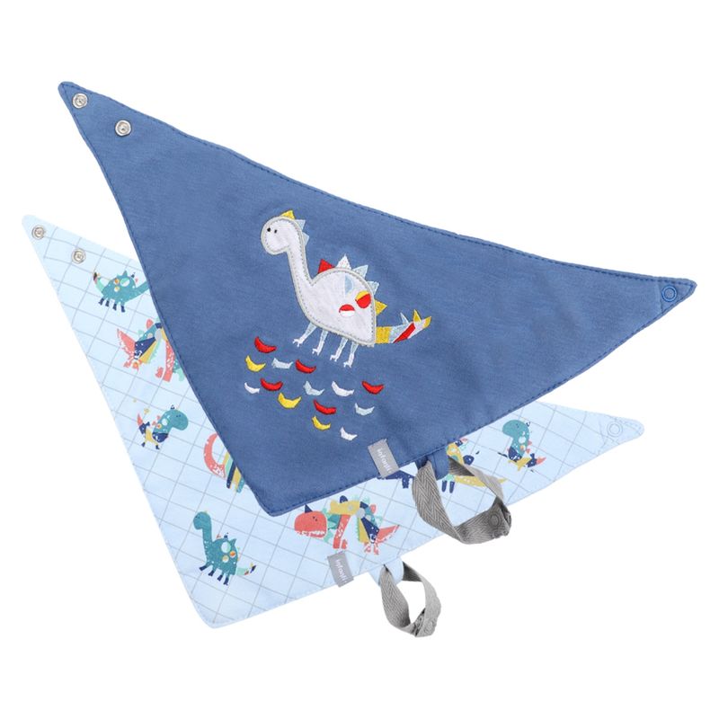 INFANTI - Bipack Baberos Impermeables Dino Infanti