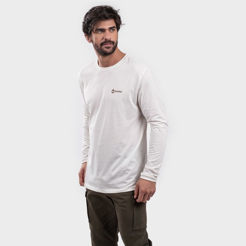 GNOMO - Polera Manga Larga Regular Fit Hombre Gnomo