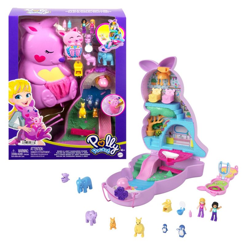 POLLY POCKET - Compacto De Bolsa Canguro Polly Pocket