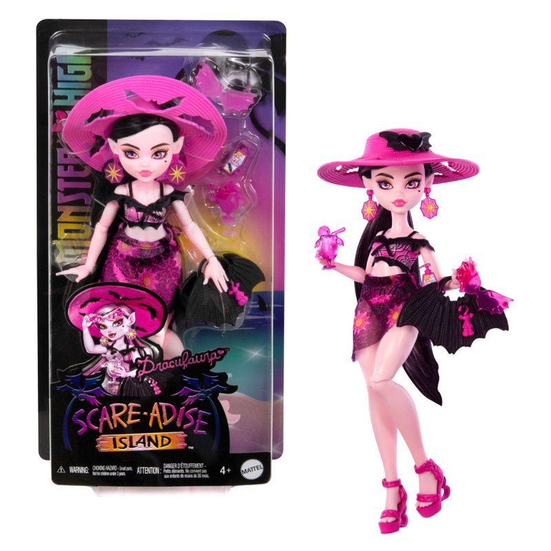 MONSTER HIGH - Isla Del Terror Draculaura Monster High