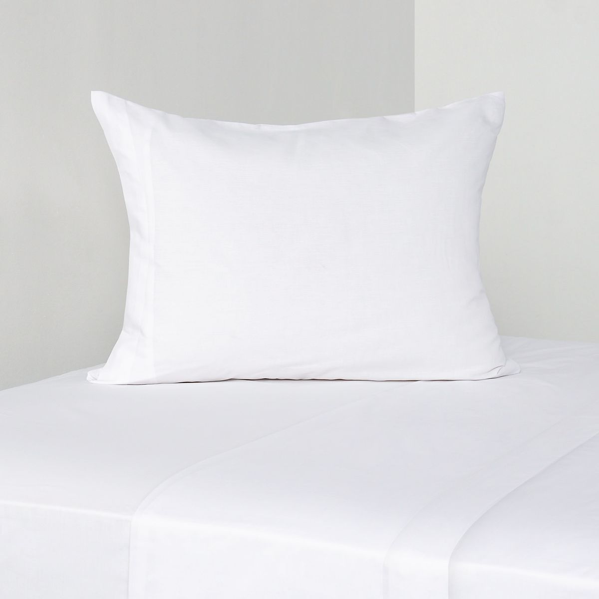 CANNON - Juego De Sábanas 180 Hilos Blanco Liso Cannon