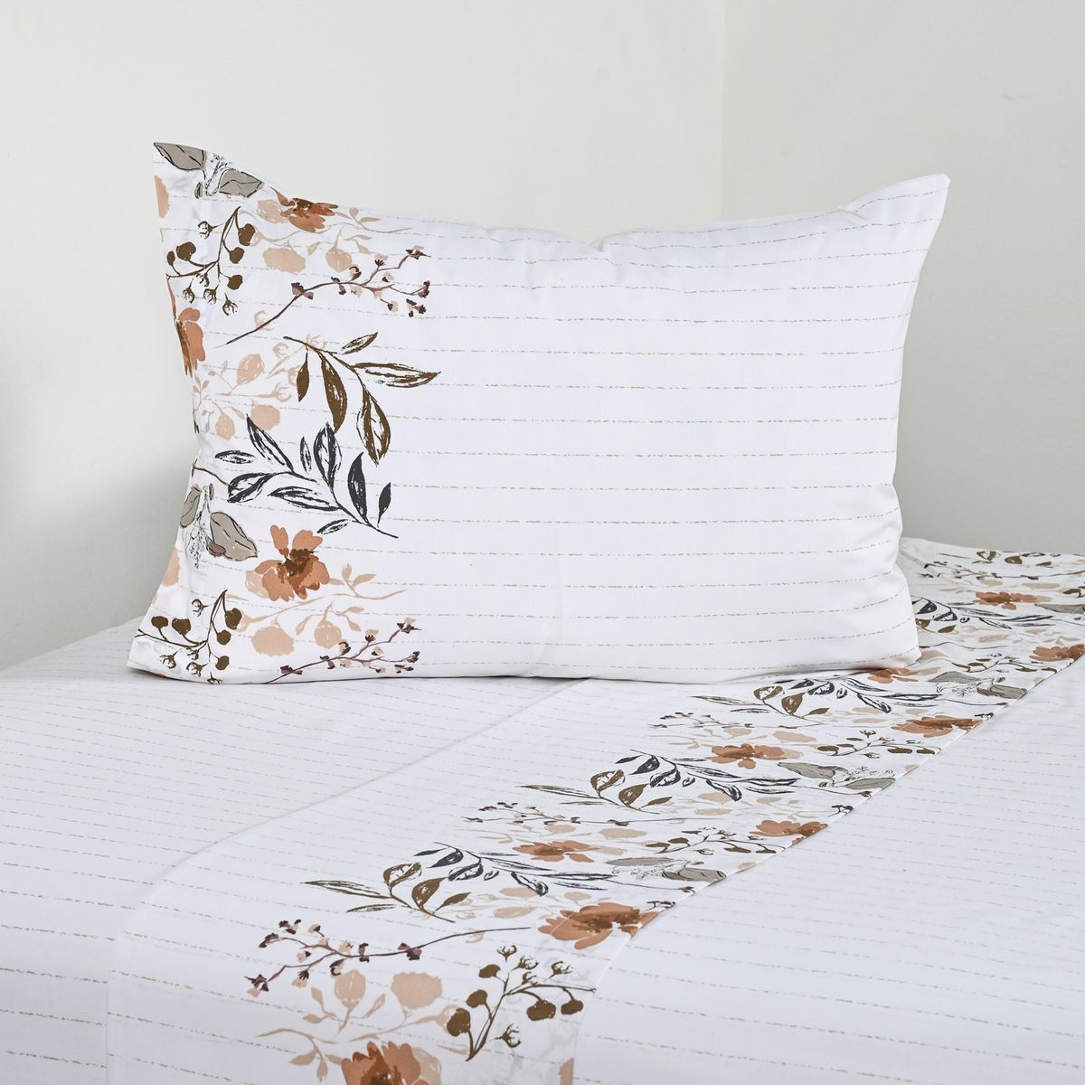 ELEMENTS & CO - Juego De Sábanas Polialgodón 60% Algodón 40% Poliéster 1.5 Plazas Elements & Co