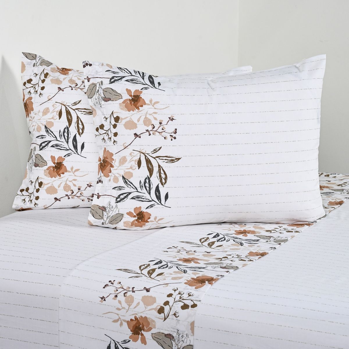 ELEMENTS & CO - Juegos De Sábanas 200 Hilos Autumn Elements & Co