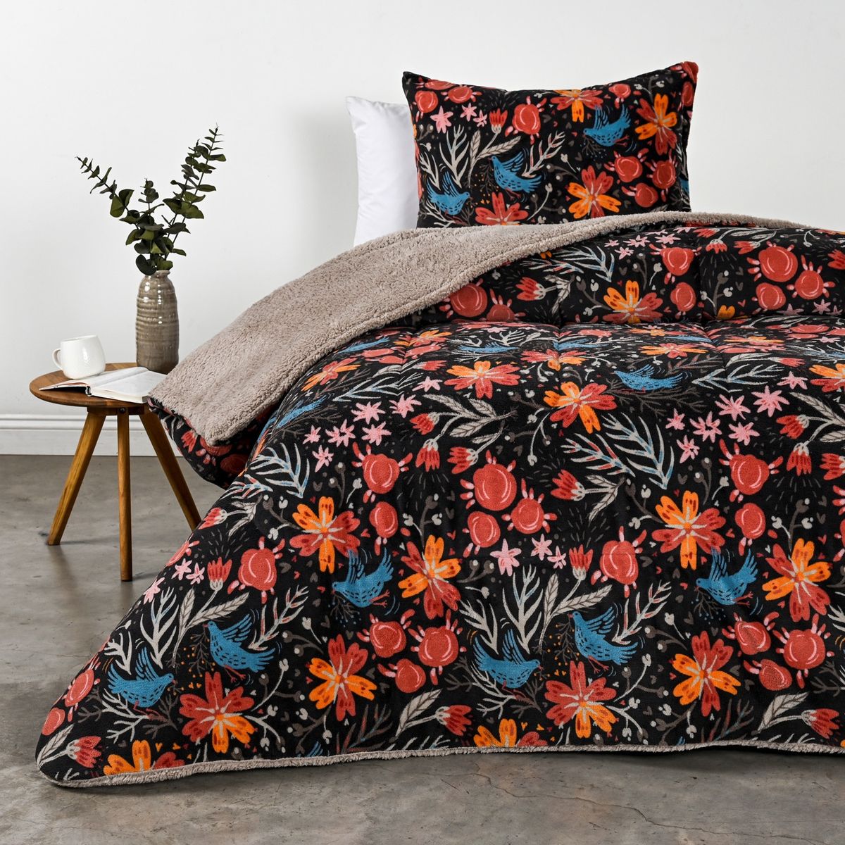 AMERICAN FAMILY - Plumón Microfibra Aria Sherpa American Family