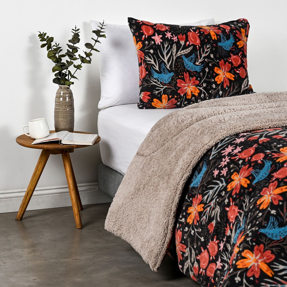 AMERICAN FAMILY - Plumón Microfibra Aria Sherpa American Family