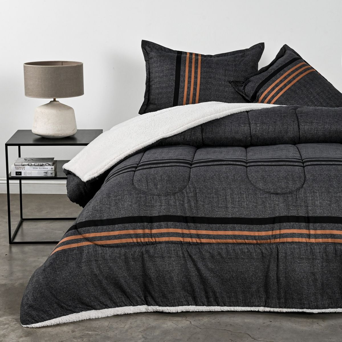 CANNON - Plumón Microfibra Shawl Sherpa Cannon