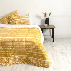 MASHINI - Plumón Coral Print Sherpa Adis