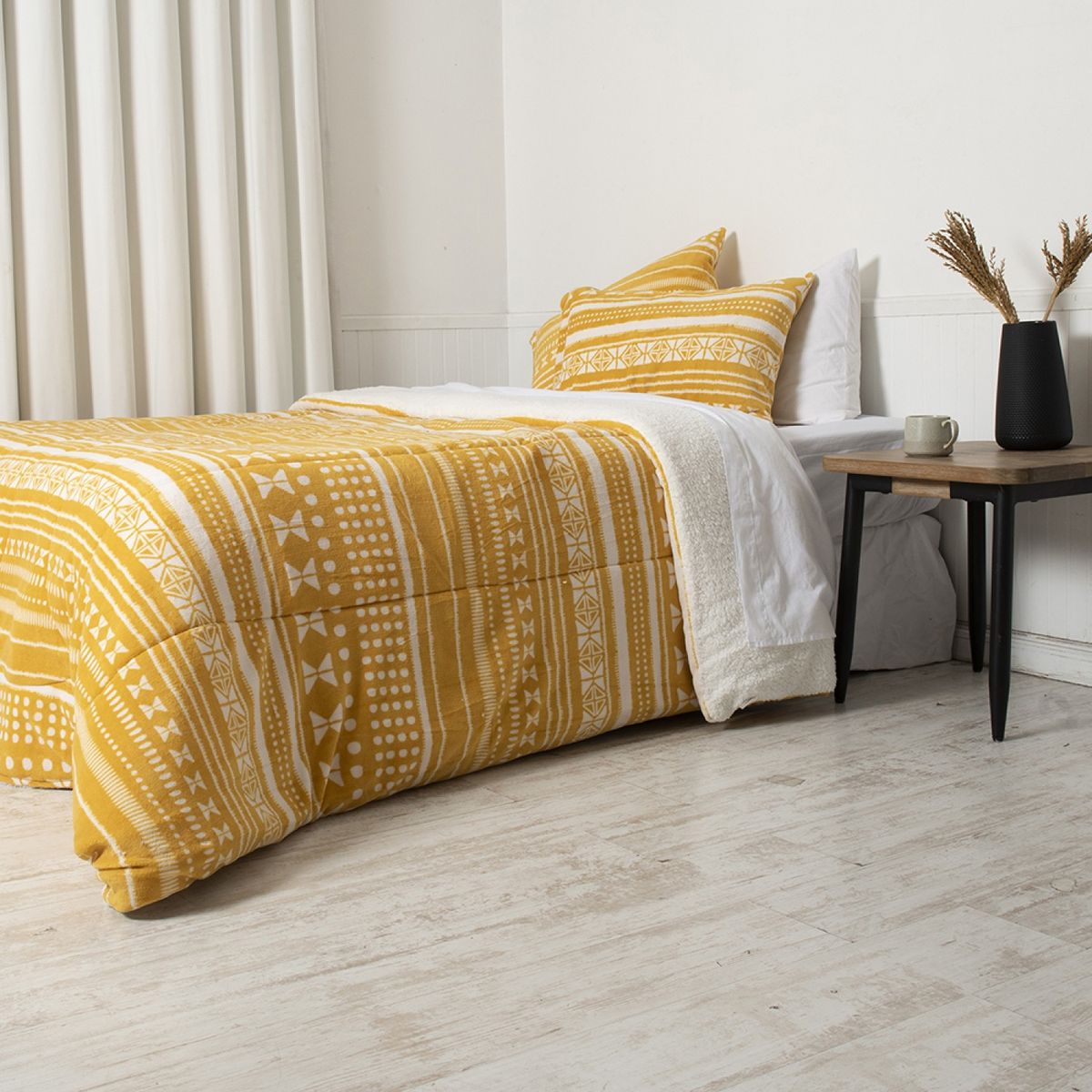 MASHINI - Plumón Coral Print Sherpa Adis Mashini