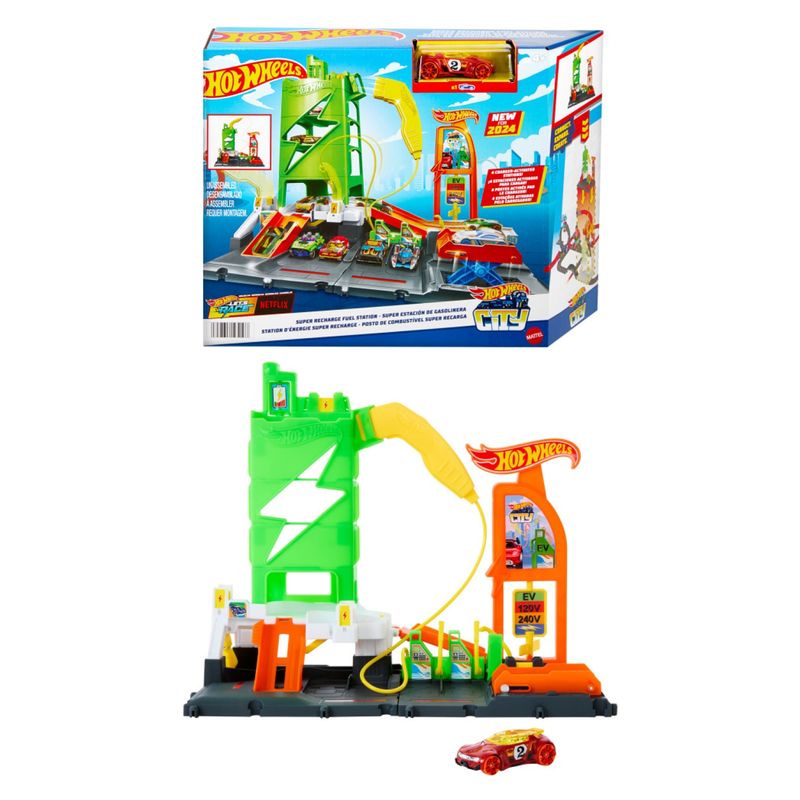 HOT WHEELS - City Super Estacion Gasolina Hot Wheels