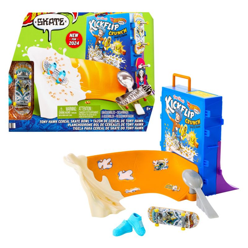 HOT WHEELS - Skate Set Bowl De Cereal Hot Wheels