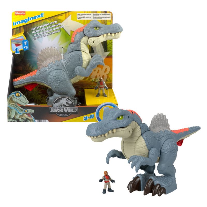 IMAGINEXT - Jw Spinosaurus Modo Ataque Imaginext