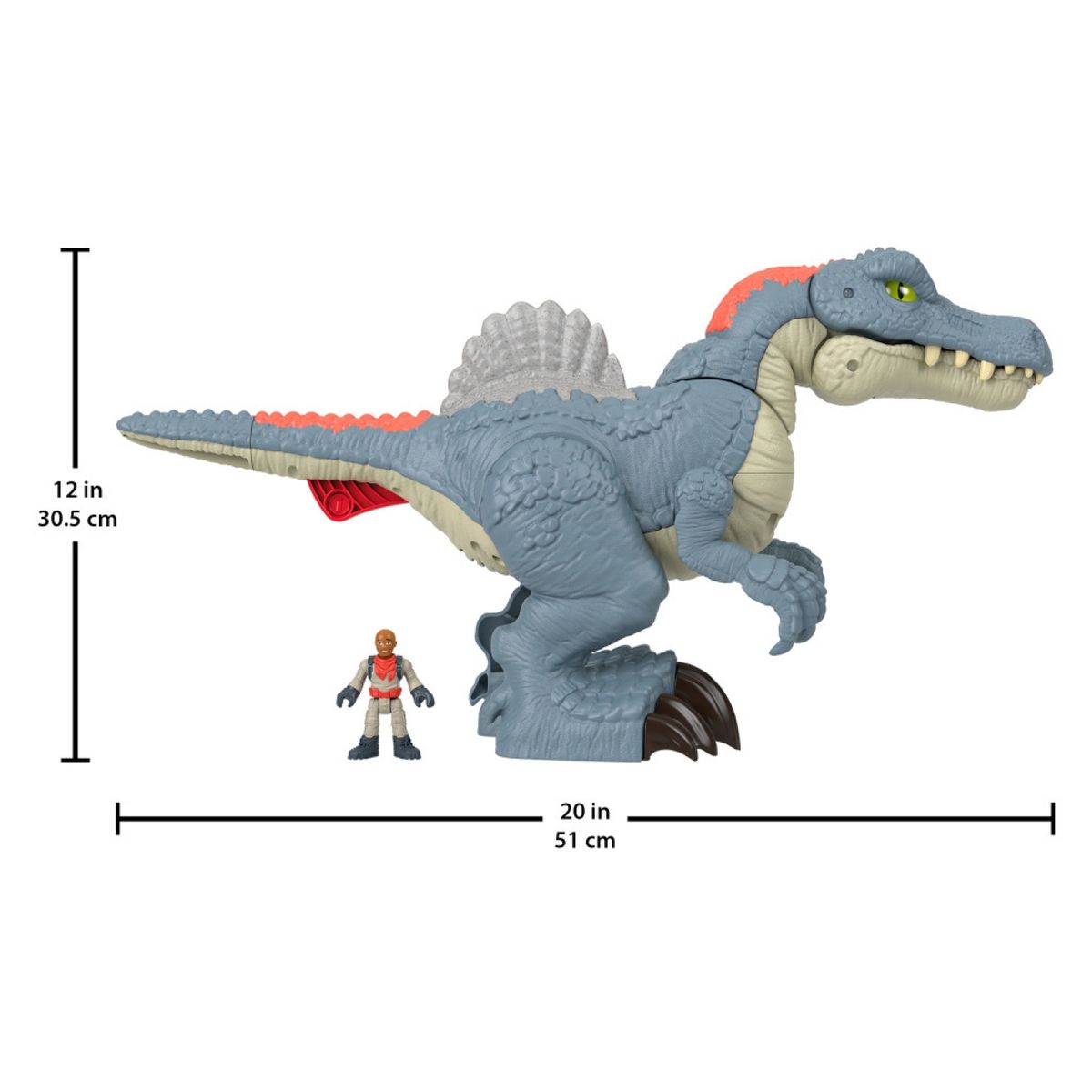 IMAGINEXT - Jw Spinosaurus Modo Ataque Imaginext