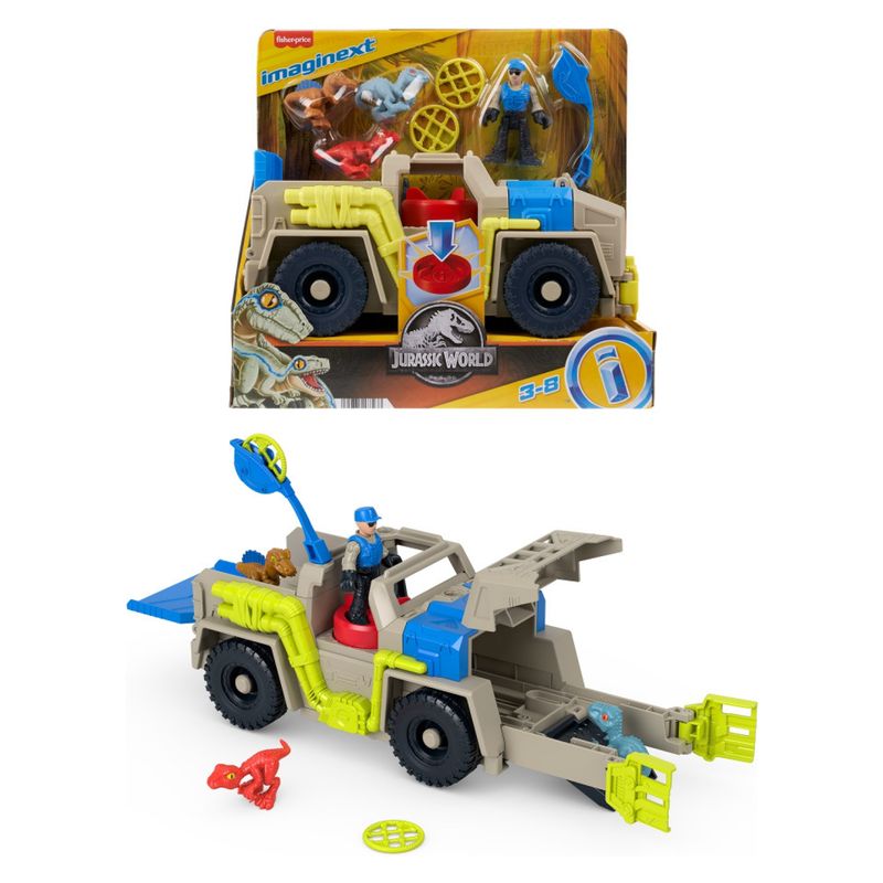 IMAGINEXT - Imx Jw Rastreadora De Dinosaurios Imaginext