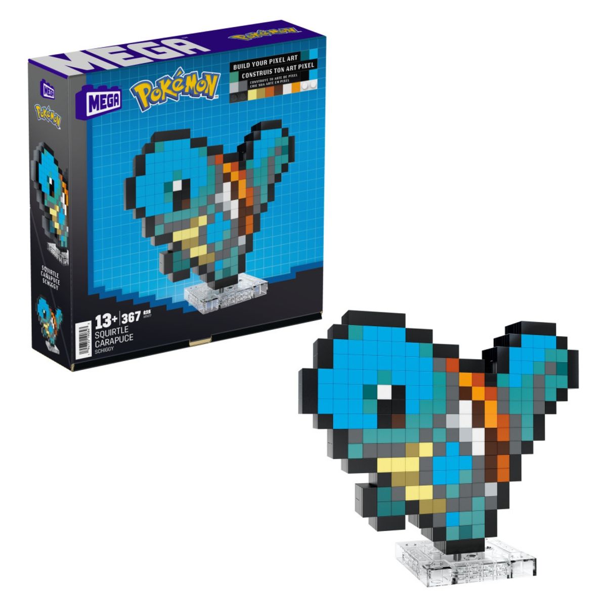 MEGA - Pokemon Squirtle Pixel Mega