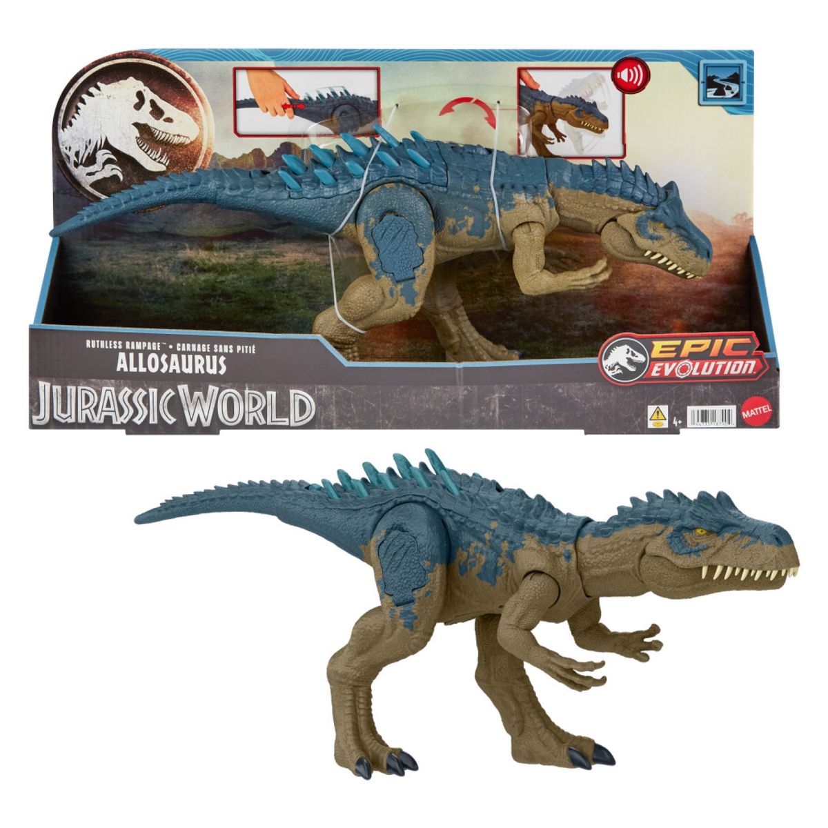JURASSIC WORLD - Alboroto Allosaurus Jurassic World