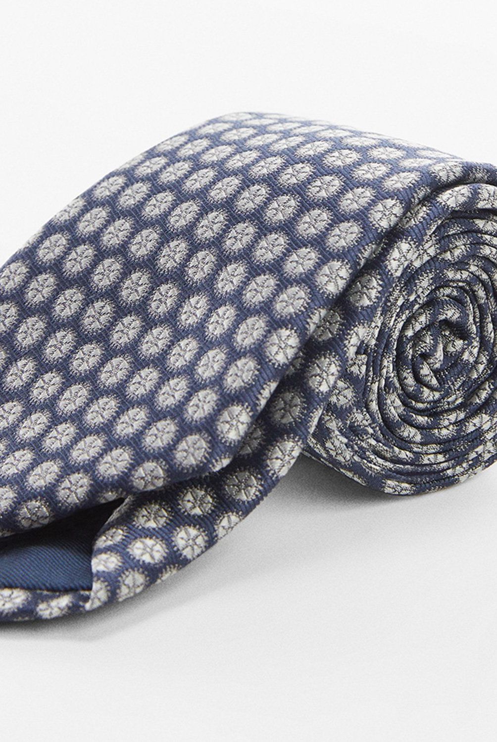MANGO MAN - Corbata Estampado Geométrico Hombre Mango Man