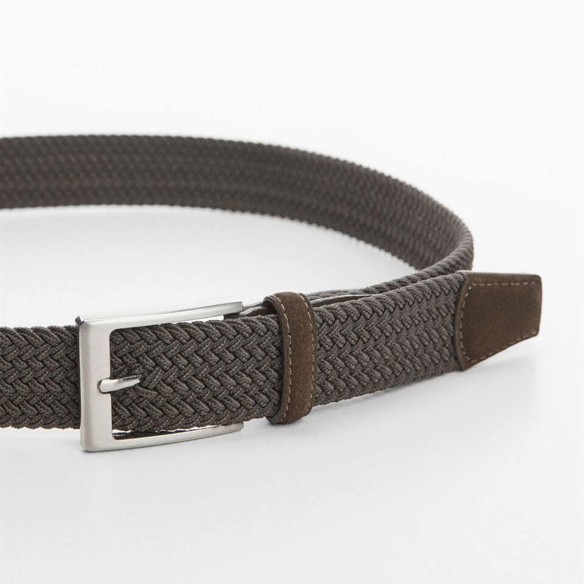 MANGO MAN - Cinturón Trenzado Elástico Hombre Mango Man