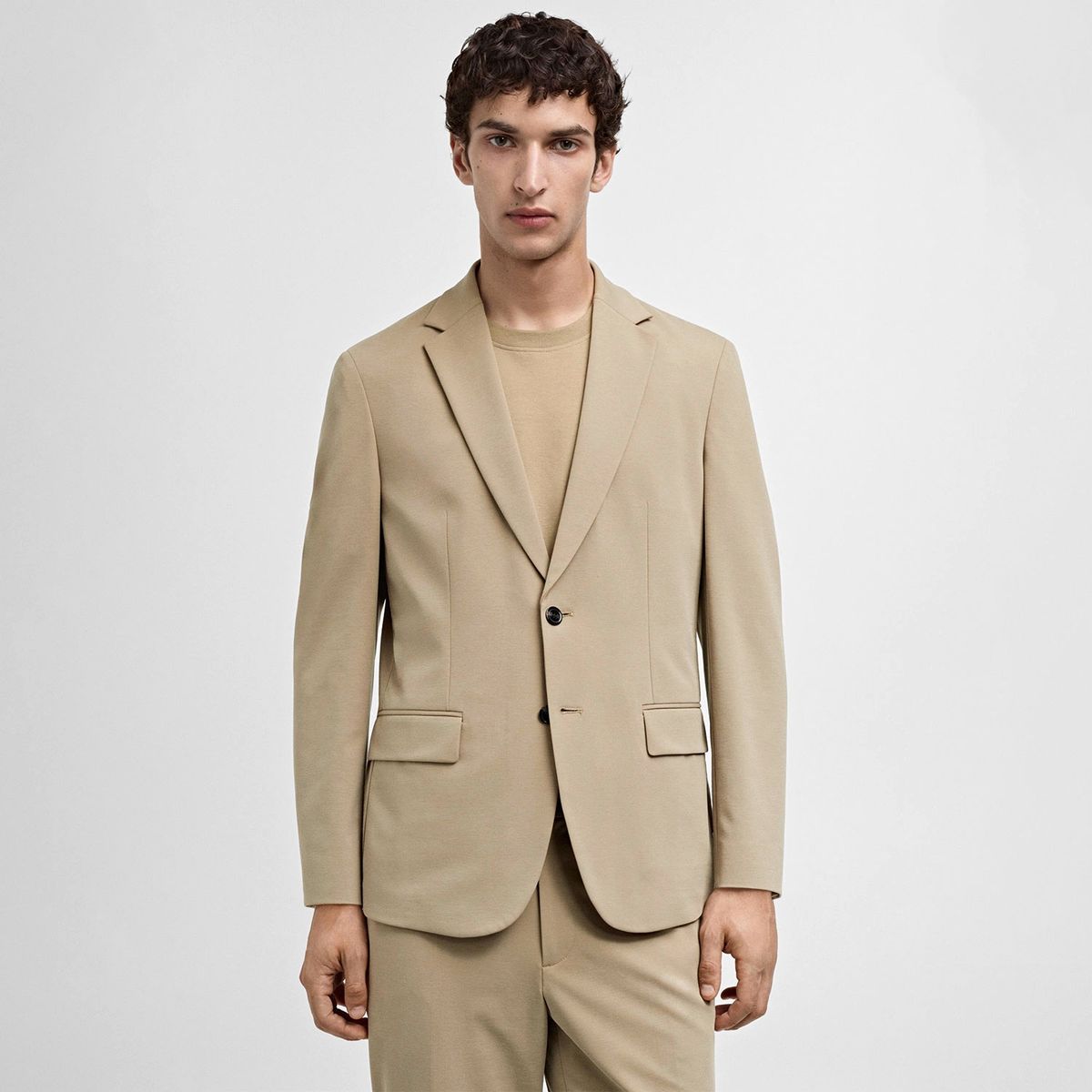 MANGO MAN - Blazer Traje Slim Fit Hombre Mango Man