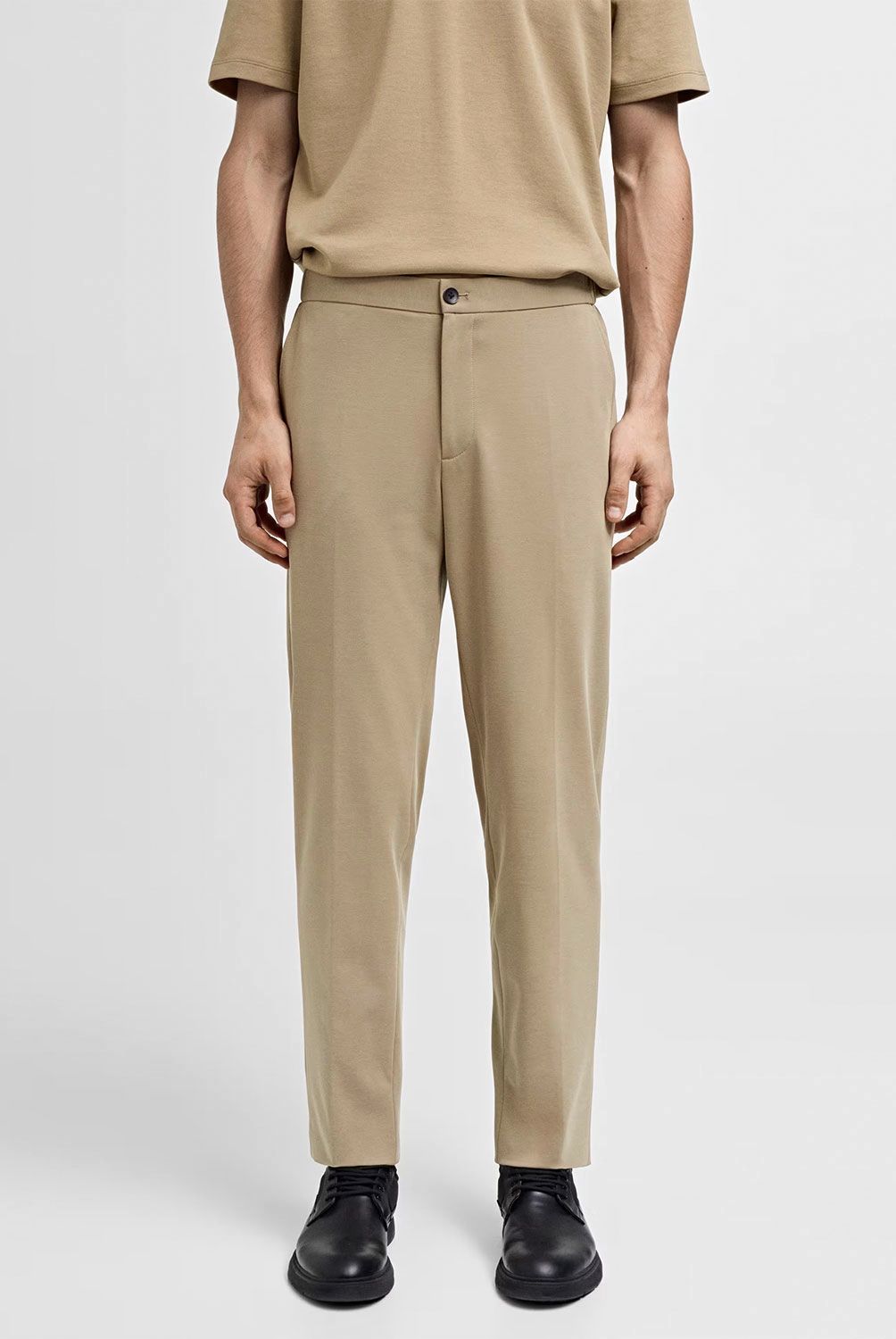 MANGO MAN - Pantalón Traje Slim Fit Algodón Hombre Mango Man