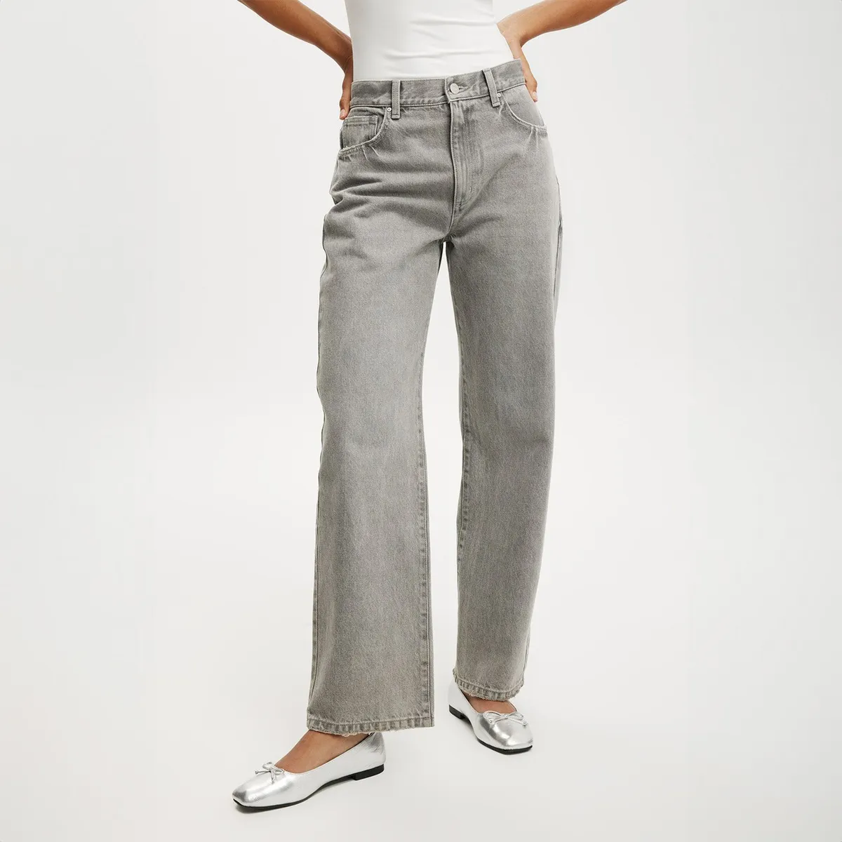 COTTON ON - Jeans Straight Mujer Cotton On