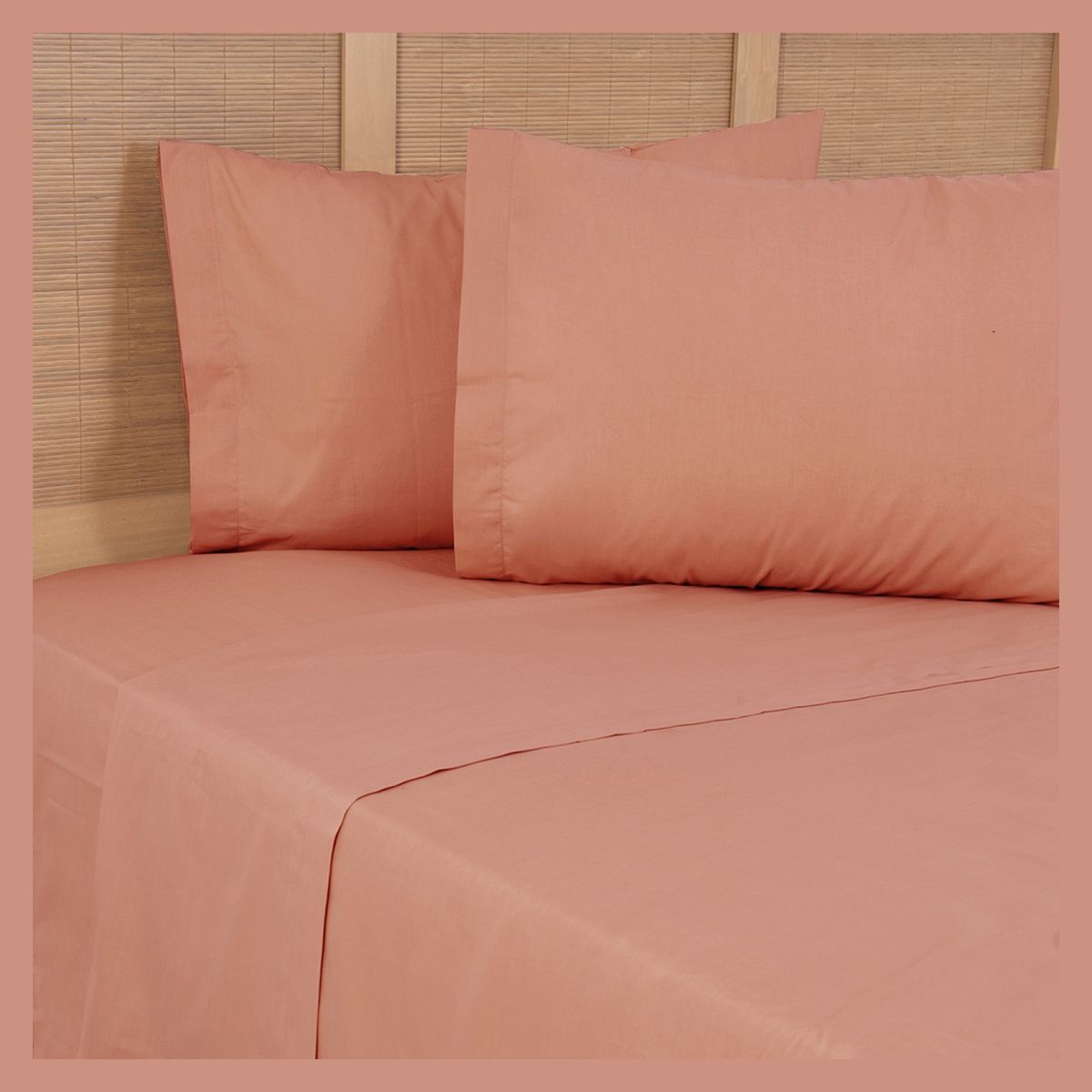 MASHINI - Juego De Sábana Polialgodon 144 Hilos Lisos Mashini