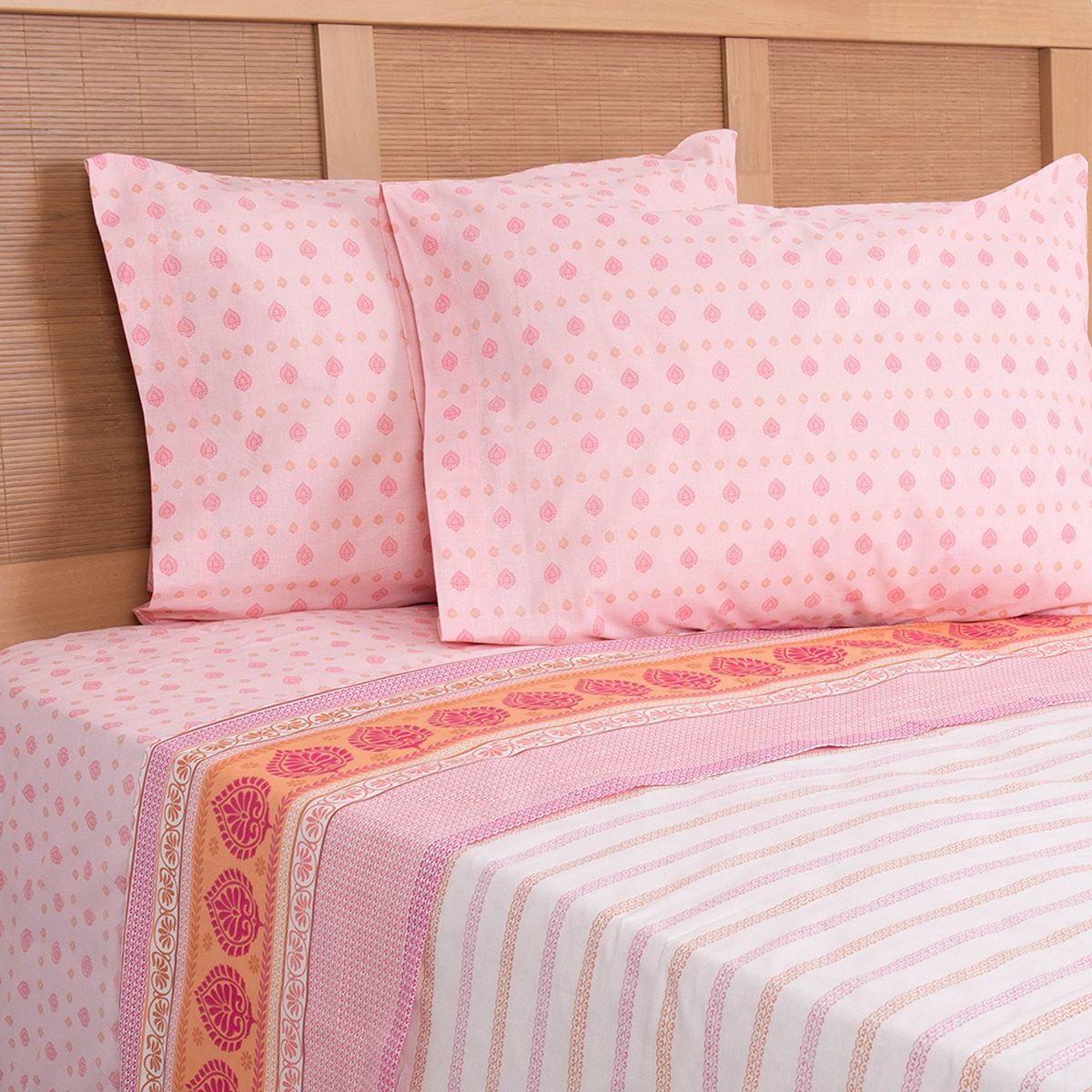 MASHINI - Sábana Estampada 144 Hilos King Caico Mashini