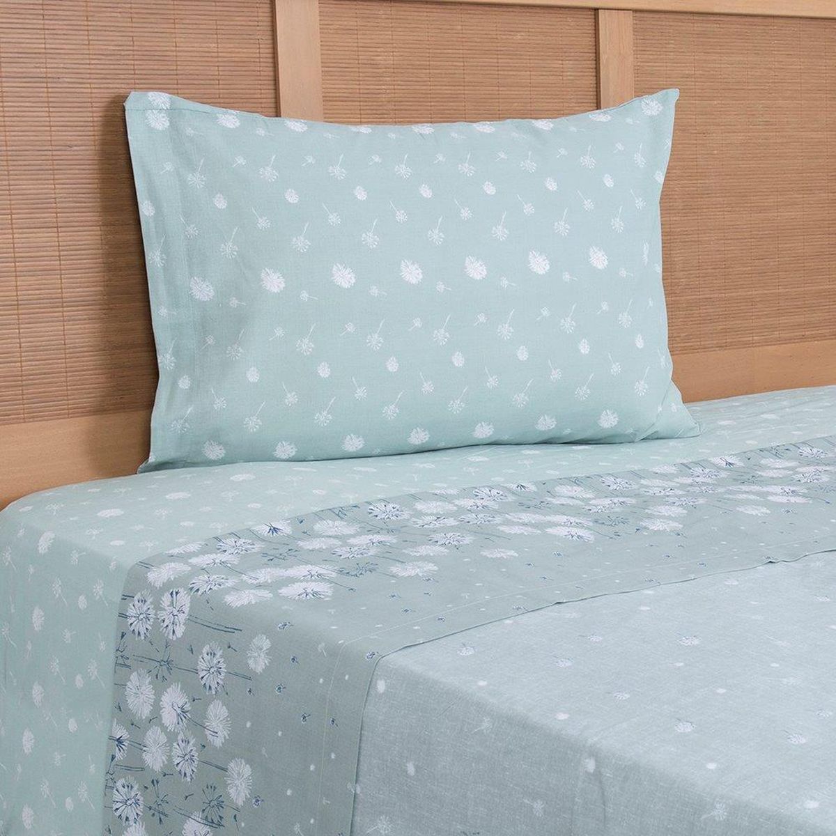 MASHINI - Sábana Estampada 144 Hilos 1.5 Plaza León Mashini