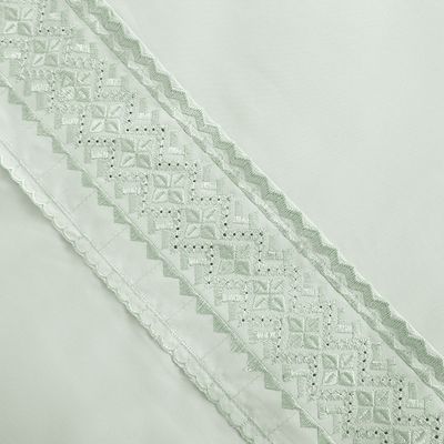 Imagen 2 del producto Sábana Mf Broderie 2 Plazas Verde